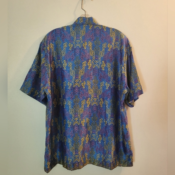 Vintage Unorthodox Paisley Graphic Polo | Size Medium - Picture 7 of 9